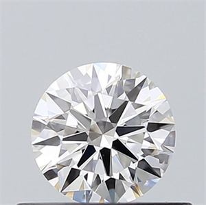 Picture of Natural Diamond 0.40 Carats, Round with Excellent Cut, F Color, VVS2 Clarity and Certified by GIA