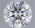 Lab Grown Diamond 0.71 Carats, Round with Excellent Cut, D Color, VS2 Clarity and Certified by IGI