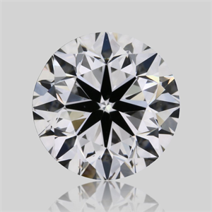 Picture of Natural Diamond 0.70 Carats, Round with Very Good Cut, D Color, VS2 Clarity and Certified by GIA