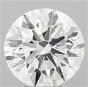 Del inventario de diamantes de laboratorio, 4.01 quilates, Redondo , Color F, claridad VS1 y certificado IGI
