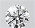 Lab Grown Diamond 1.39 Carats, Round with Ideal Cut, D Color, VS1 Clarity and Certified by IGI