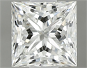 Diamante Natural 0.50 quilates, Princesa , Color I, claridad VVS2 y certificado GIA