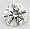 Diamante Natural 0.53 quilates, Redondo , Color I, claridad VS1 y certificado GIA