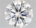 Lab Grown Diamond 5.02 Carats, Round with Ideal Cut, E Color, VVS2 Clarity and Certified by IGI