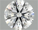 Lab Grown Diamond 1.48 Carats, Round with Ideal Cut, E Color, VS1 Clarity and Certified by IGI