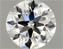 Natural Diamond 0.85 Carats, Round with Excellent Cut, J Color, VVS1 Clarity and Certified by GIA
