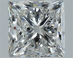 Foto Diamante Natural 1.80 quilates, Princesa , Color G, claridad VS2 y certificado GIA de