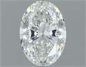Diamante Natural 1.00 quilates, Ovalado , Color H, claridad SI2 y certificado IGI