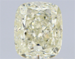 Foto Diamante Natural 1.52 quilates, Del cojín , Color N, claridad VS1 y certificado GIA de