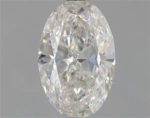 Foto Diamante Natural 0.71 quilates, Ovalado , Color G, claridad SI2 y certificado GIA de