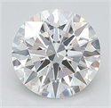 Lab Grown Diamond 2.01 Carats, Round with Ideal Cut, D Color, IF Clarity and Certified by IGI