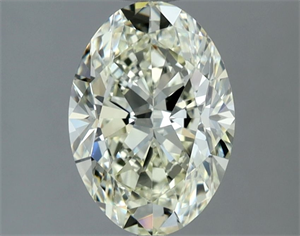 Picture of Natural Diamond 1.50 Carats, Oval with  Cut, L Color, VS1 Clarity and Certified by IGI