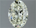 Diamante Natural 1.50 quilates, Ovalado , Color L, claridad VS1 y certificado IGI