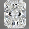 Natural Diamond 1.50 Carats, Radiant with  Cut, H Color, VVS2 Clarity and Certified by GIA