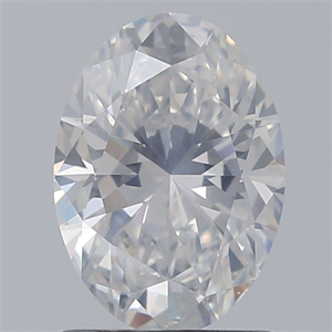 Picture of Natural Diamond 1.20 Carats, Oval with  Cut, E Color, SI2 Clarity and Certified by GIA