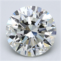 Diamante Natural 3.40 quilates, Redondo , Color J, claridad SI1 y certificado GIA