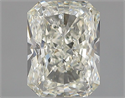 Natural Diamond 1.02 Carats, Radiant with  Cut, K Color, SI1 Clarity and Certified by GIA