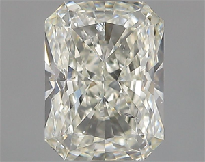 Foto Diamante Natural 1.02 quilates, Radiante , Color K, claridad SI1 y certificado GIA de