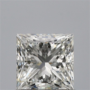 Picture of Natural Diamond 0.70 Carats, Princess with  Cut, J Color, VVS2 Clarity and Certified by GIA