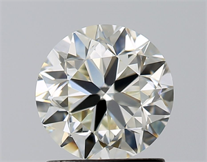 Picture of Natural Diamond 1.35 Carats, Round with Very Good Cut, K Color, VS1 Clarity and Certified by GIA