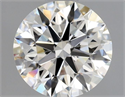 Diamante Natural 0.65 quilates, Redondo , Color J, claridad VS2 y certificado GIA
