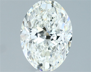 Picture of Natural Diamond 0.90 Carats, Oval with  Cut, H Color, VVS2 Clarity and Certified by IGI