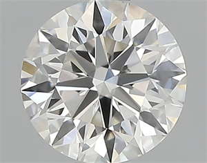Picture of Natural Diamond 0.71 Carats, Round with Excellent Cut, F Color, IF Clarity and Certified by GIA