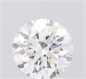 Lab Grown Diamond 1.24 Carats, Round with Ideal Cut, D Color, VVS1 Clarity and Certified by IGI