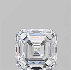 Foto Diamante Natural 0.93 quilates, Asscher , Color E, claridad VVS1 y certificado GIA de