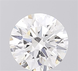 Picture of Lab Grown Diamond 1.57 Carats, Round with Ideal Cut, F Color, VS1 Clarity and Certified by IGI