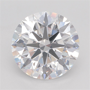Picture of Lab Grown Diamond 5.16 Carats, Round with Ideal Cut, F Color, VVS2 Clarity and Certified by IGI