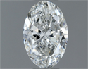 Diamante Natural 0.50 quilates, Ovalado , Color H, claridad SI1 y certificado GIA