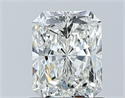 Natural Diamond 1.01 Carats, Radiant with  Cut, H Color, VS2 Clarity and Certified by GIA