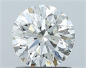 Diamante Natural 1.00 quilates, Redondo , Color I, claridad VS2 y certificado GIA