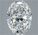 Natural Diamond 2.01 Carats, Oval with  Cut, F Color, VS1 Clarity and Certified by GIA