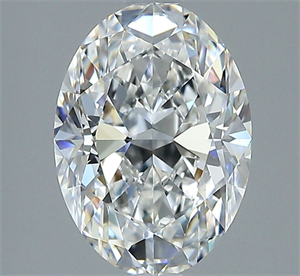 Picture of Natural Diamond 2.01 Carats, Oval with  Cut, F Color, VS1 Clarity and Certified by GIA