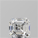 Diamante Natural 1.01 quilates, Asscher , Color F, claridad VVS1 y certificado GIA