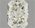 Natural Diamond 1.01 Carats, Radiant with  Cut, K Color, SI1 Clarity and Certified by GIA