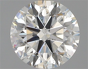 Foto Diamante Natural 0.80 quilates, Redondo , Color F, claridad SI1 y certificado GIA de