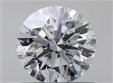 Diamante Natural 0.57 quilates, Redondo , Color D, claridad SI2 y certificado GIA