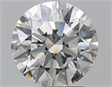 Natural Diamond 2.01 Carats, Round with Excellent Cut, G Color, SI1 Clarity and Certified by GIA
