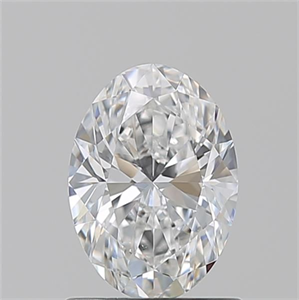 Foto Diamante Natural 1.01 quilates, Ovalado , Color D, claridad VS1 y certificado GIA de