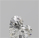 Natural Diamond 0.50 Carats, Heart with  Cut, J Color, VVS1 Clarity and Certified by GIA