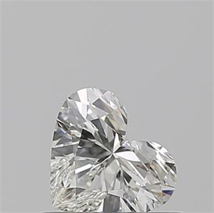 Picture of Natural Diamond 0.50 Carats, Heart with  Cut, J Color, VVS1 Clarity and Certified by GIA