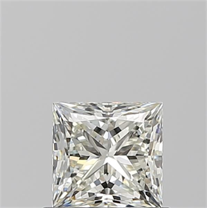 Picture of Natural Diamond 0.70 Carats, Princess with  Cut, K Color, VVS1 Clarity and Certified by GIA