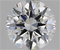 Lab Grown Diamond 1.55 Carats, Round with Excellent Cut, D Color, VVS2 Clarity and Certified by IGI