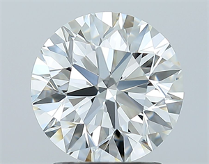 Foto Diamante Natural 2.01 quilates, Redondo , Color I, claridad VVS2 y certificado GIA de