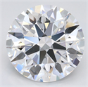 Del inventario de diamantes de laboratorio, 4.13 quilates, Redondo , Color D, claridad IF y certificado GIA