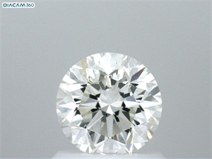 Picture of Natural Diamond 0.92 Carats, Round with Excellent Cut, H Color, VVS1 Clarity and Certified by GIA
