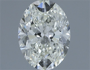 Picture of Natural Diamond 0.50 Carats, Oval with  Cut, I Color, VS1 Clarity and Certified by IGI